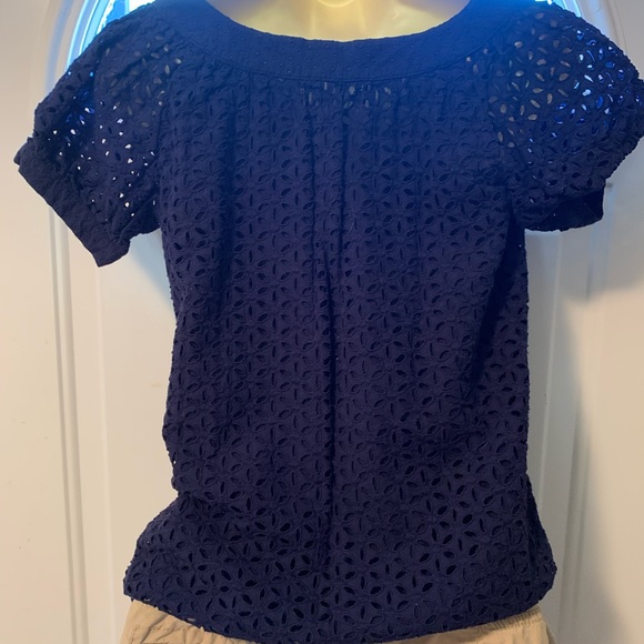 Population floral mesh top - Picture 6 of 6